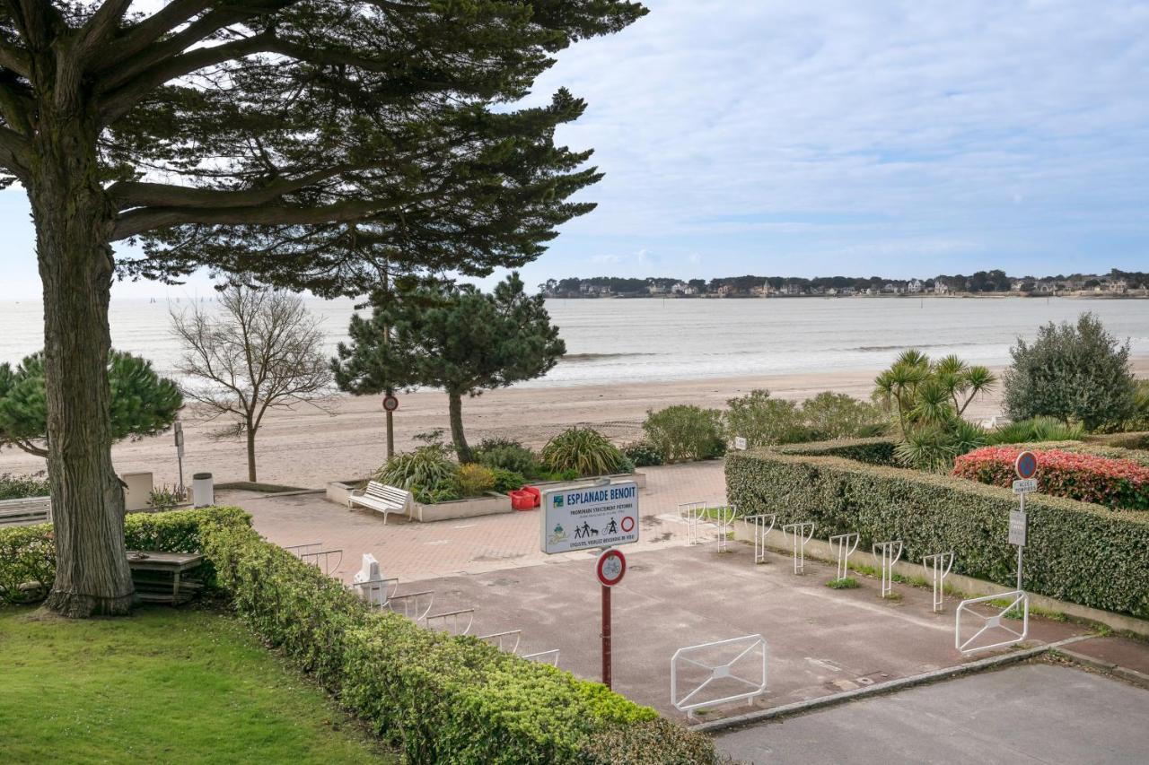 Appart 4 Adultes 2 Enfants - Acces Plage Direct Le Pouliguen Bagian luar foto